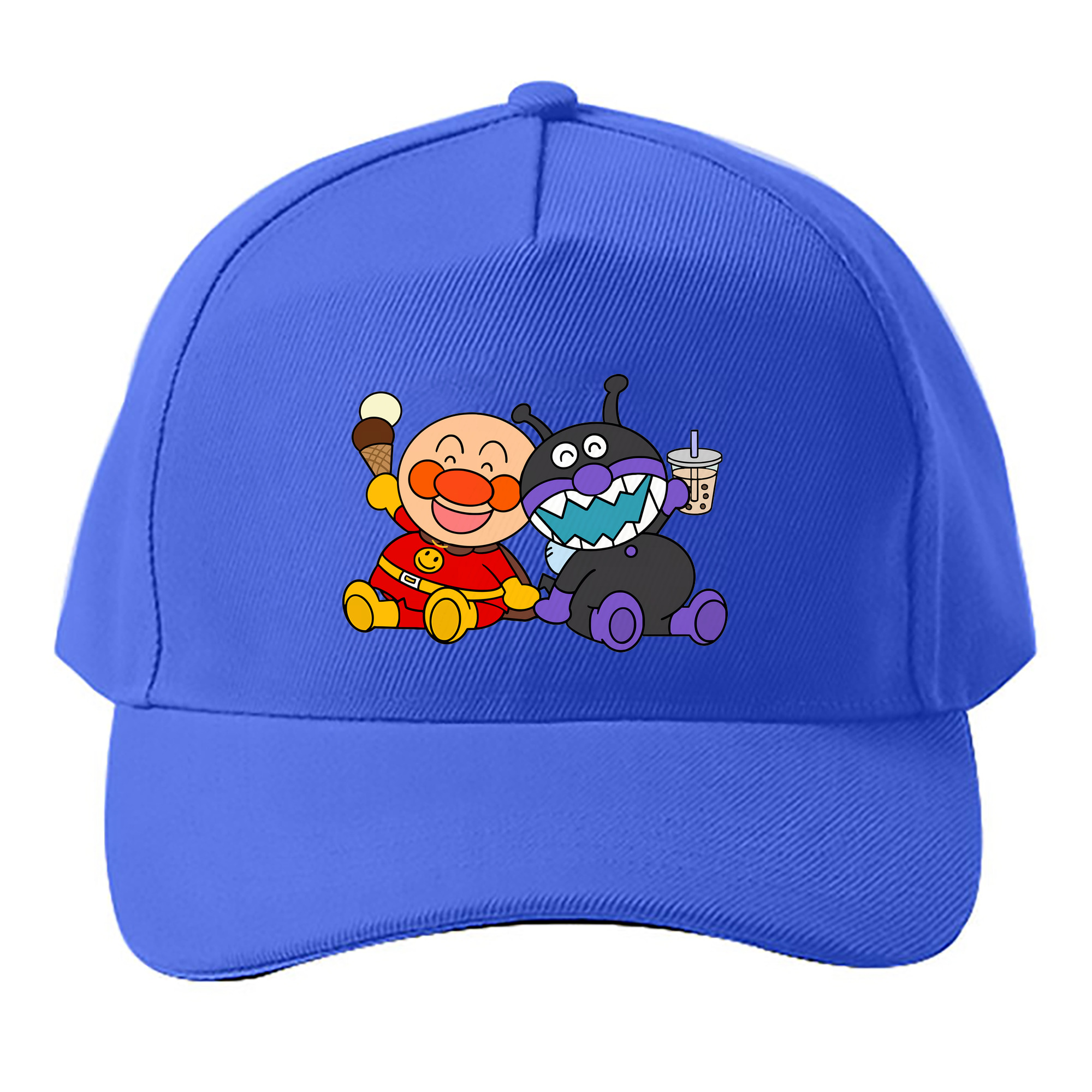 （画像用） アンパンマン Anpanman ベースボールキャップ 綿100％ 男女兼用 帽子 スポーツ